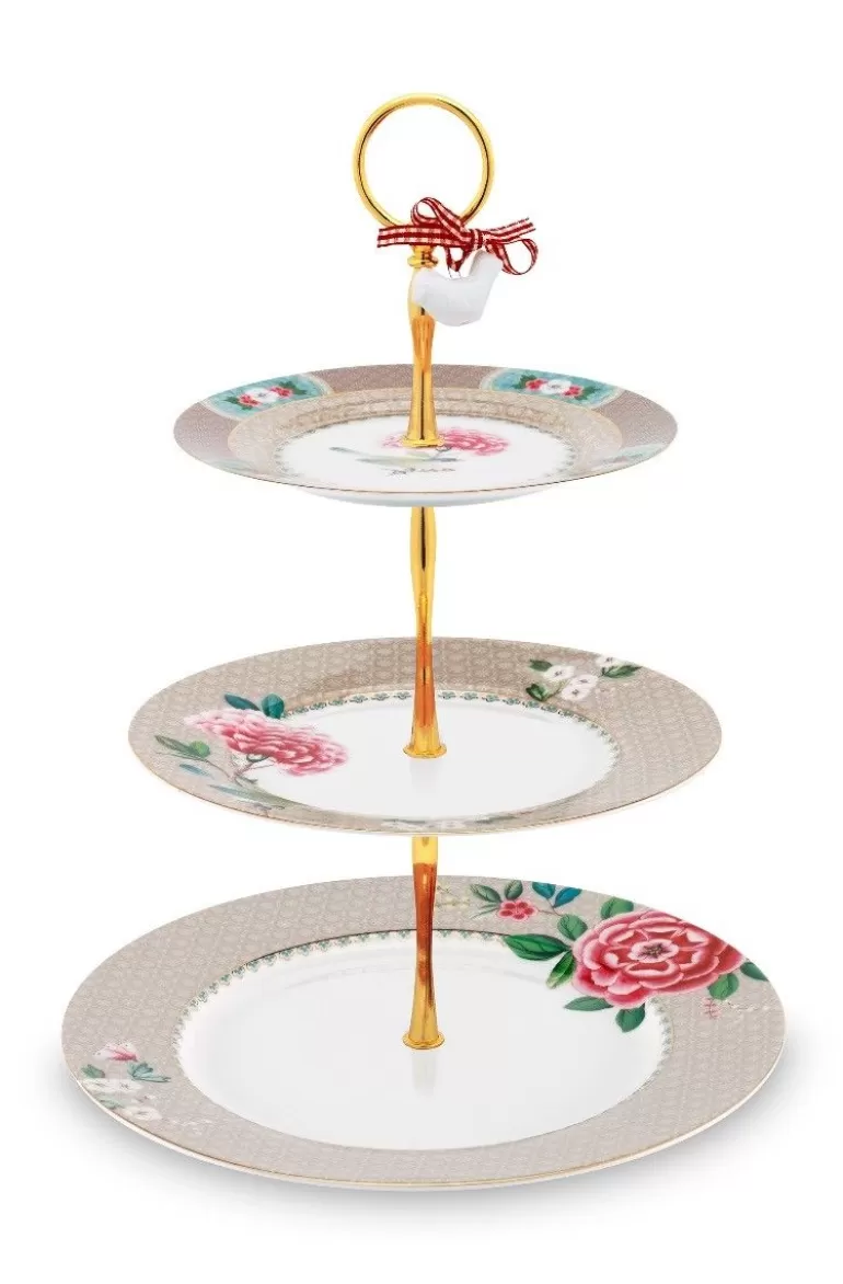 Pip Studio Blushing Birds Etagere 3 Laags Khaki Best Sale