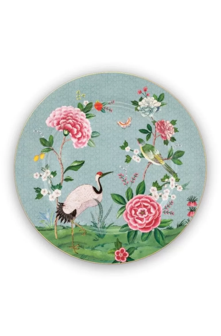 Pip Studio Blushing Birds Onderbord 32 Cm Blauw Discount