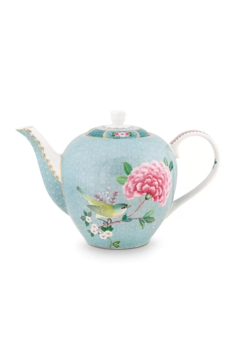 Pip Studio Blushing Birds Theepot Groot Blauw Cheap