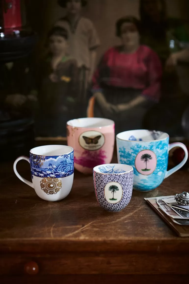 Pip Studio Heritage Espresso Kopje Tegels Blauw Cheap