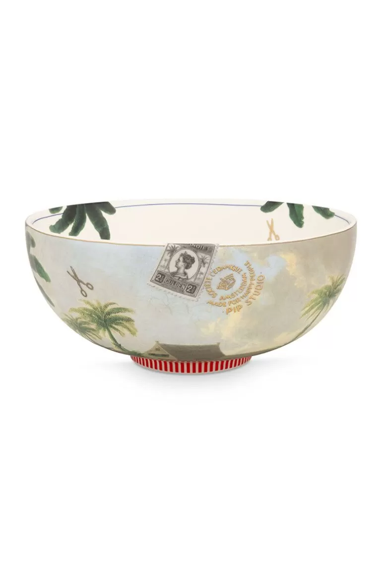 Pip Studio Heritage Kom Palm Groen 23 Cm Online