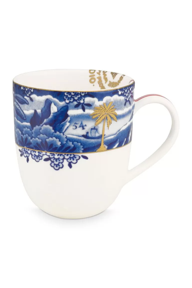 Pip Studio Heritage Mok Klein Grens Blauw New