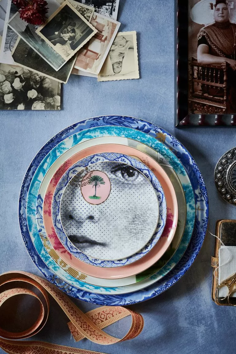Pip Studio Heritage Petit Four Gezicht Zwart/Wit 12 Cm Online