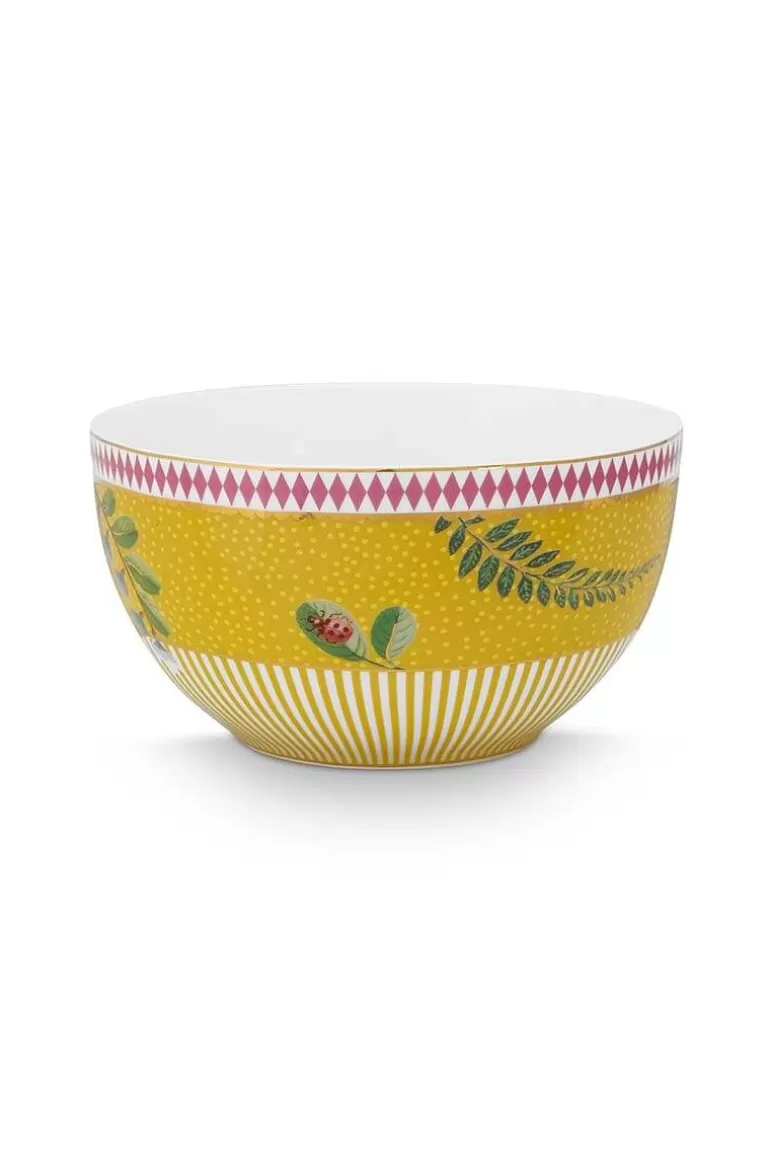 Pip Studio La Majorelle Kom 12Cm Geel Best Sale