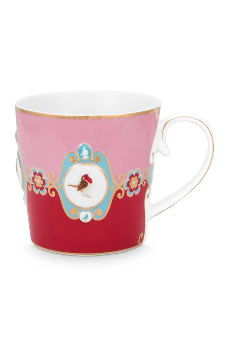 Pip Studio Love Birds Mok Groot Rood/Roze Store