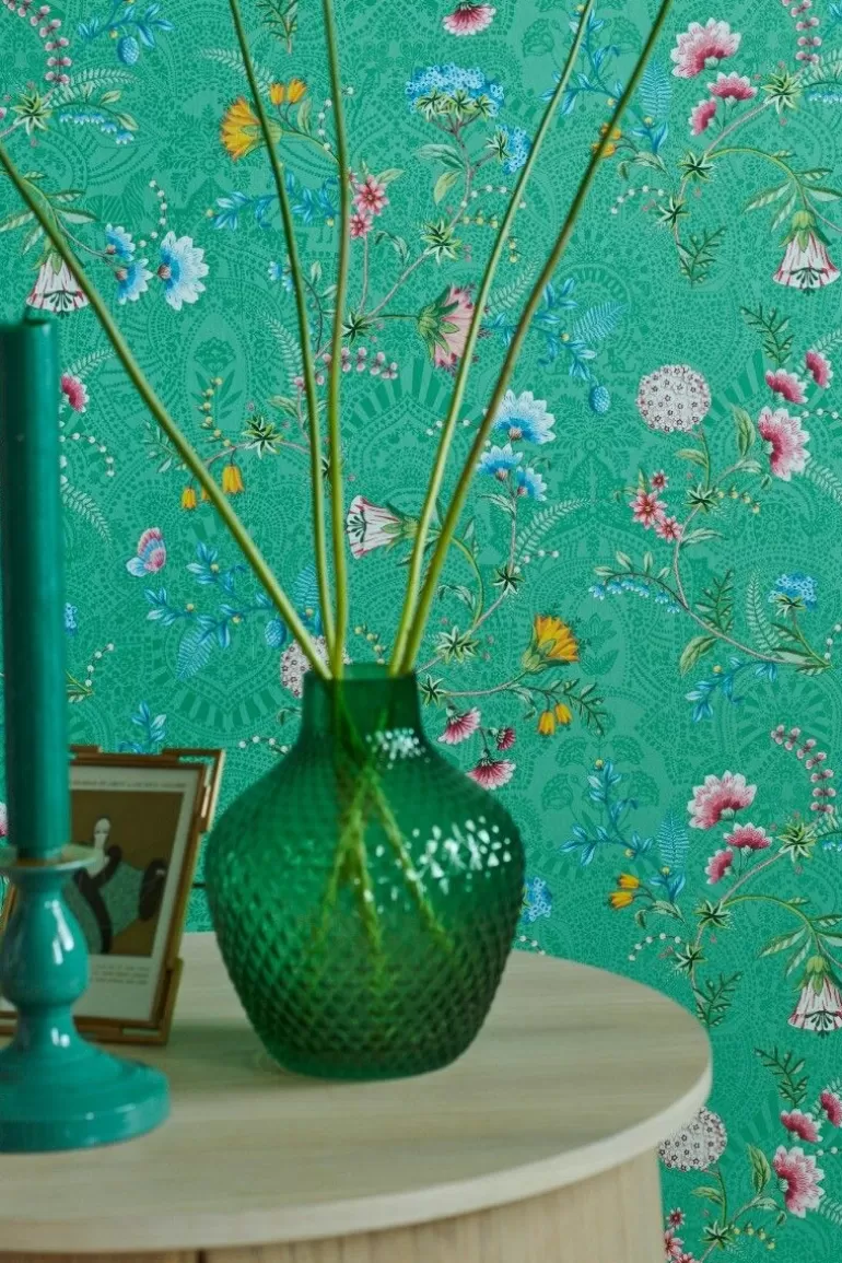 Pip Studio La Majorelle Vliesbehang Groen Flash Sale