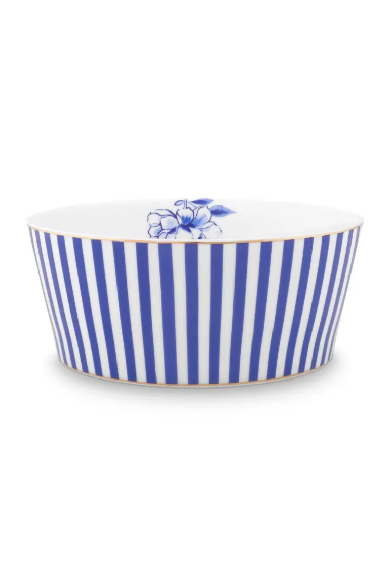 Pip Studio Royal Stripes Kom 15 Cm Blauw Shop