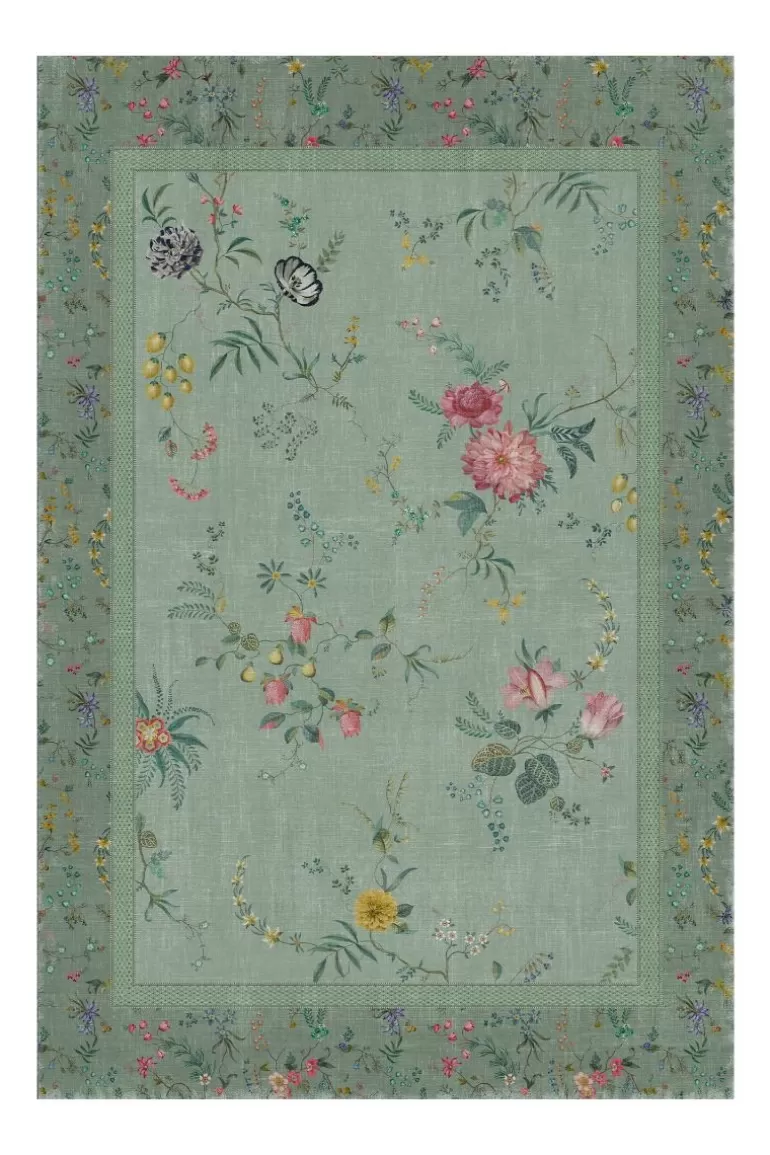 Pip Studio Vloerkleed Fleur Grandeur By Pip Groen Best Sale